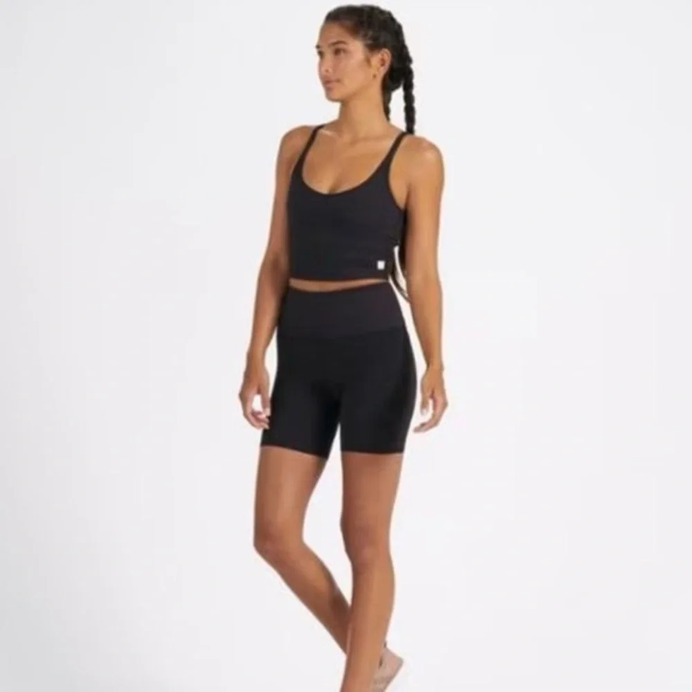 Vuori rib crop tank top with built in bra Women’s XS - Picture 8 of 9